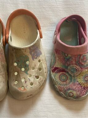 Kids Slip-On CROCS (size youth 12) & water shoes (EU 29=US 11/11.5)